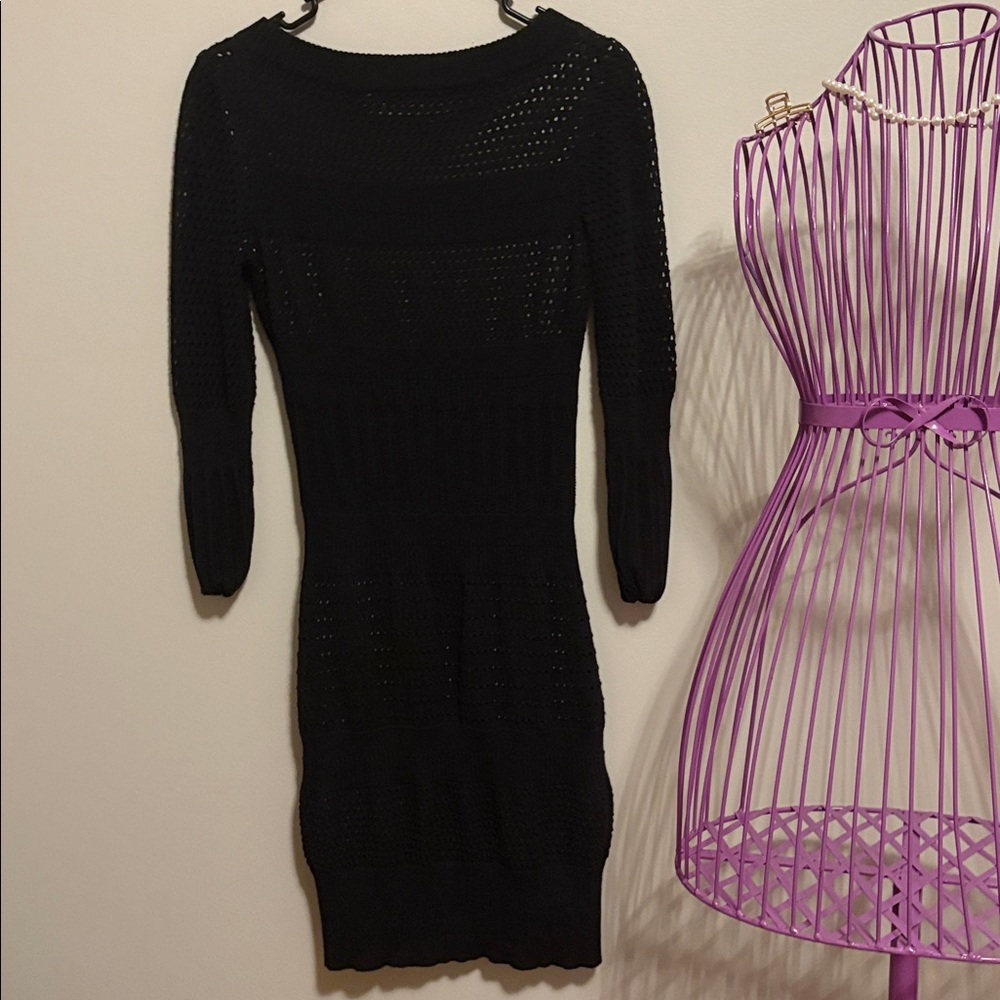 Marc New York Black Sweater Dress - Picture 7 of 9